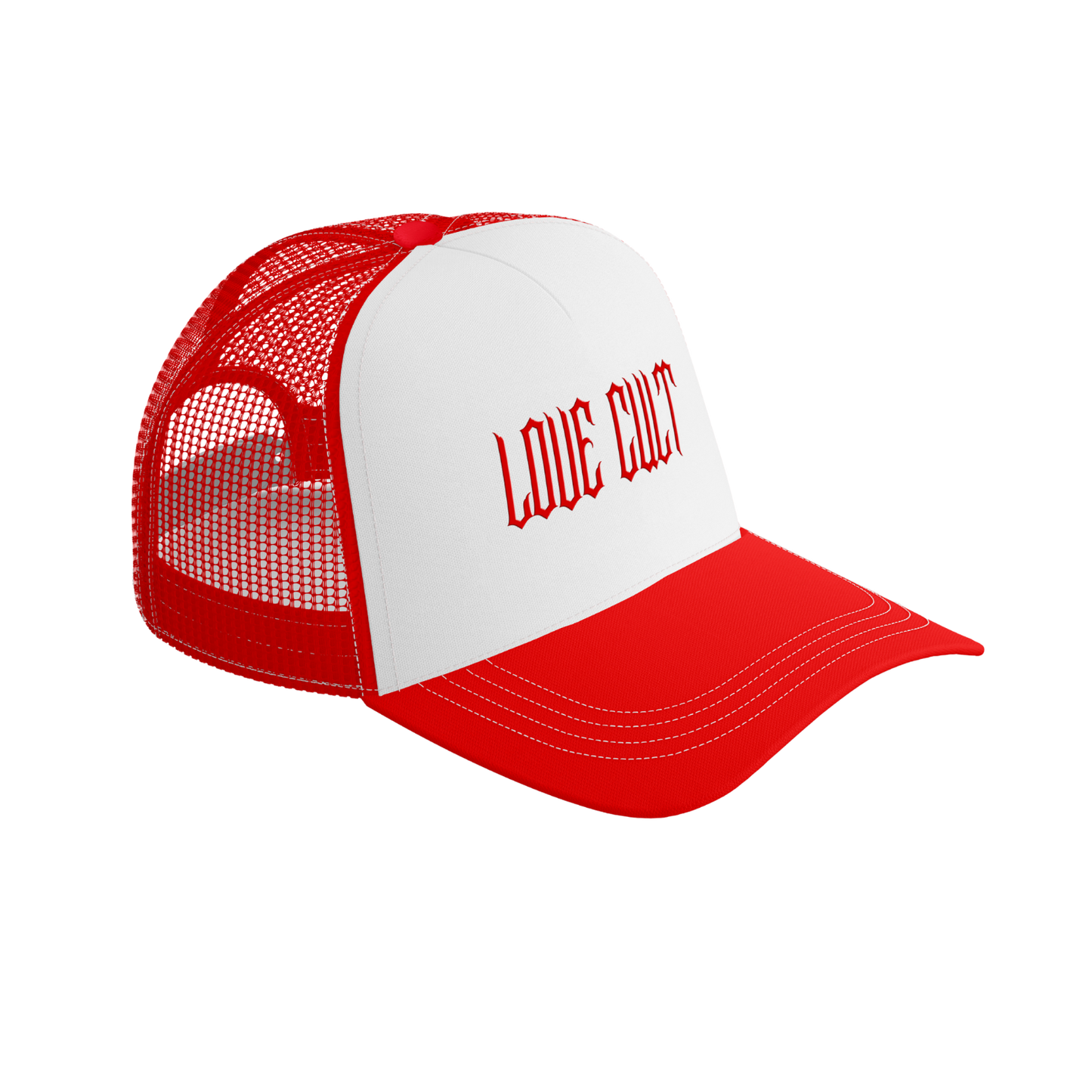 RED HALO TRUCKER CAP